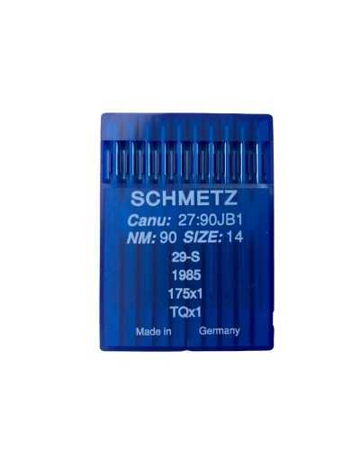 10 Schmetz Industrial Sewing Machine Needles NM:90 SIZE:14 29-S 1985 175x1 TQx1