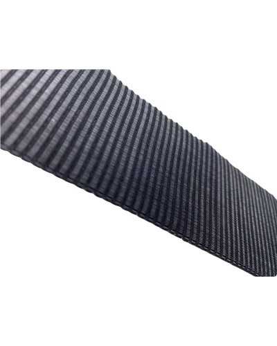 50 Cm Passementerie Élastique Noir Gallon Modèle Plissè 5 Cm De Haut