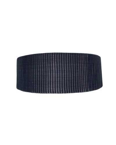 50 cm lange Verzierungen, schwarzes elastisches Gallonen-Plissè-Modell, 5 cm hoch