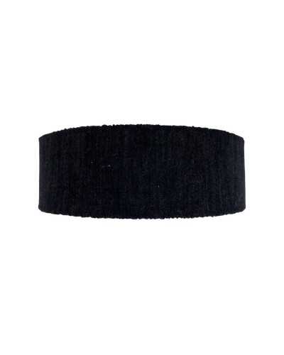 50 cm Besätze, elastischer schwarzer Chenille-Samt, 4 cm hoch