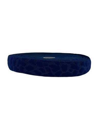 50 Cm Passementerie Élastique Animalier Léopard Lurex Haut 3,5 Cm