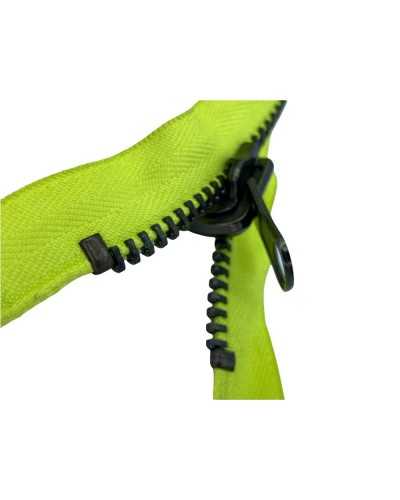 Zip Closure Zip Metal Chain 10 Mm Divisible Reversible Fluo High Visibility Jacket Cm 108