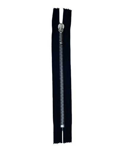 Fermeture Éclair Métallique 5 Mm Chaîne Fermeture Éclair Fixe Jupes Pantalons 17 Cm De Long
