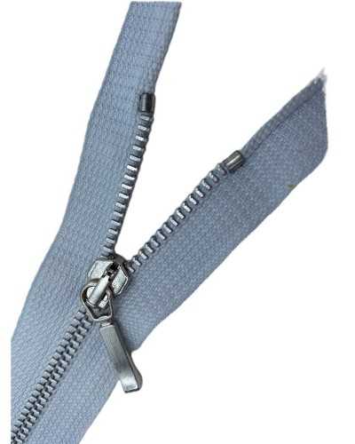Zip Closure Silver Metal Chain 5 Mm Fixed Skirt Pants Bag 16 Cm Long