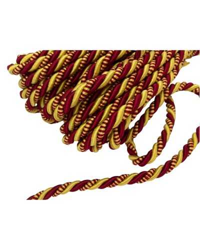 Passementerie Cordon Poli 3 Pièces Ameublement Tapisserie Mm 8