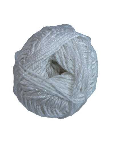 Algodón Crochet Fior di Cotone Lamè Lurex Extra Brillante Ovillo 50 Gr 125 Mt