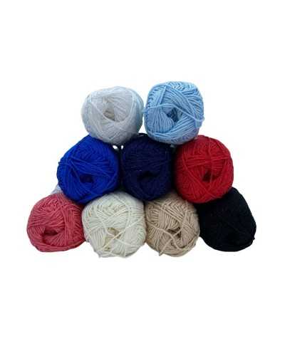 Algodón Crochet Fior di Cotone Lamè Lurex Extra Brillante Ovillo 50 Gr 125 Mt
