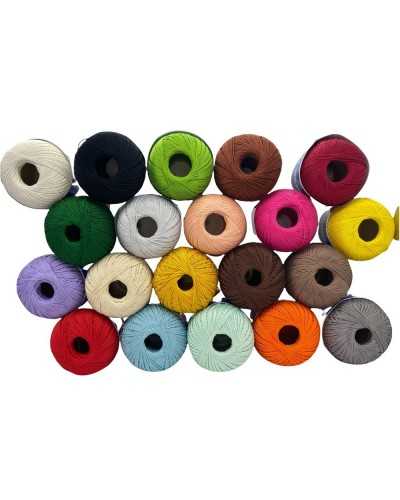 Fil de Coton Ecosse Crochet Numéro 5 Boule 100 Grammes