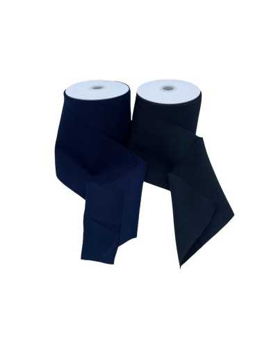 50 Cm Pasamanería Borde Bielástico Elástico Mano Heavy Lycra Color Sólido Alto 10 Cm