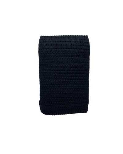 Trimmings Fringe Black Matt Cotton Upholstery 7 Cm High