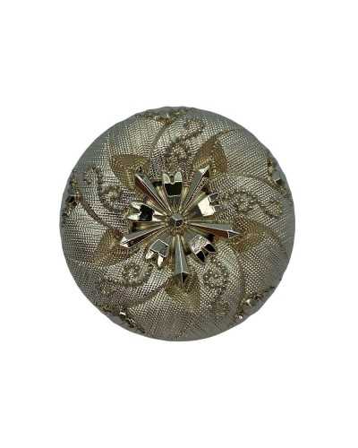 Jewel button with Buttonhole Worked in Resin size 44