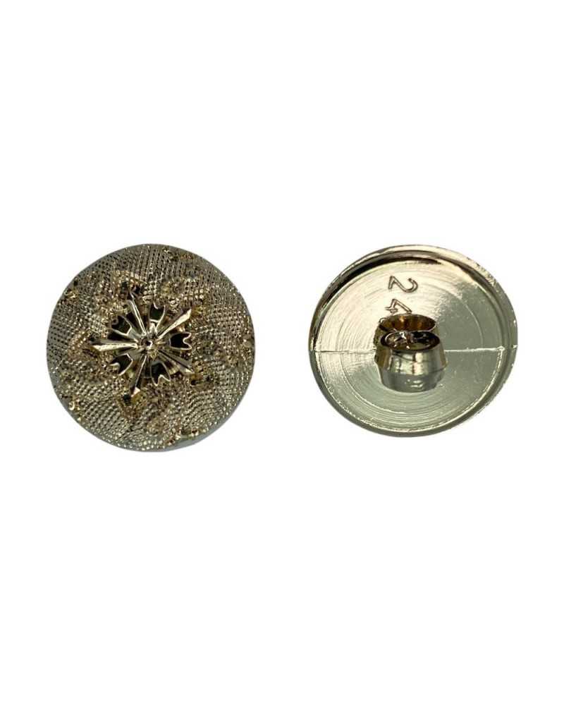 Jewel Button with Processed Resin Shank Size 24