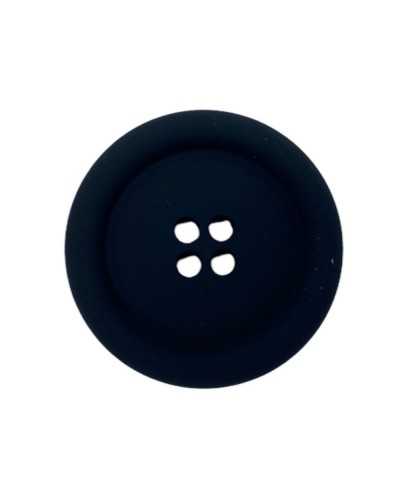 Matt Silicone Effect Resin Button 4 Holes Size 60 38x38 Mm