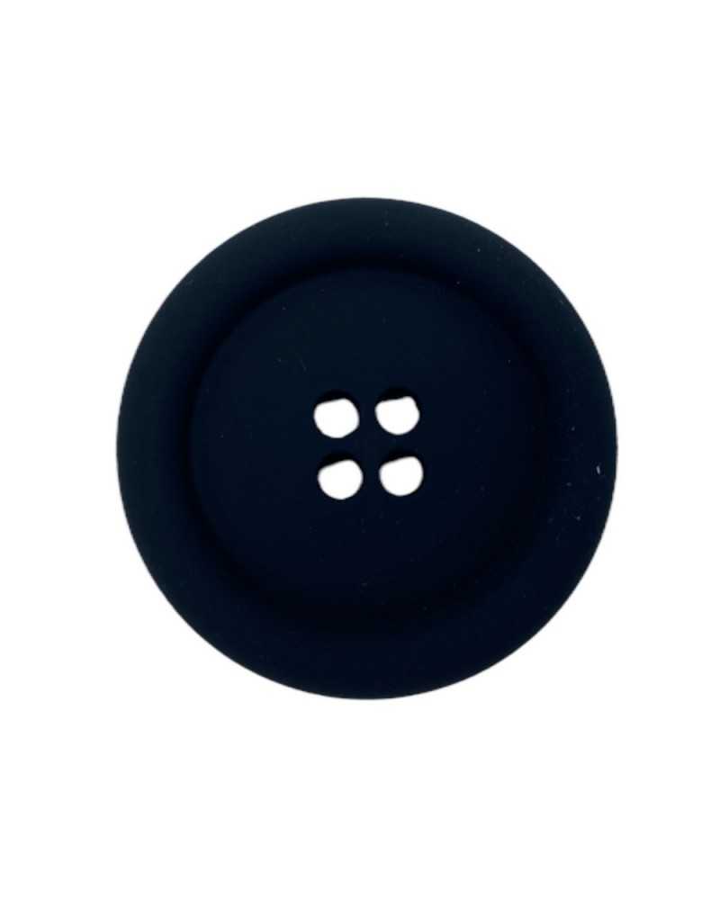 Matt Silicone Effect Resin Button 4 Holes Size 60 38x38 Mm