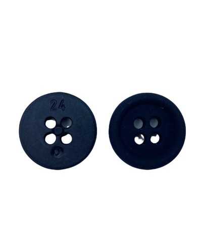 Resin Button Velvet Effect Suede Silicone Size 24- 15 Mm