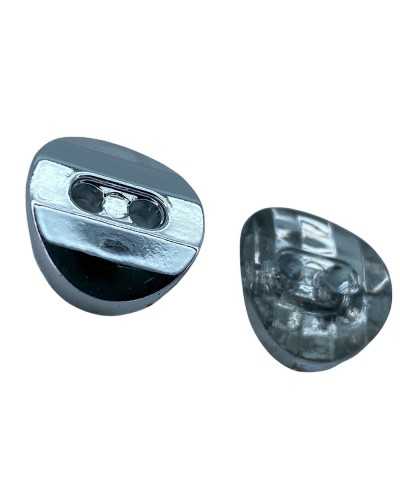 Harzknopf Modell Strass 2 Löcher 13 mm