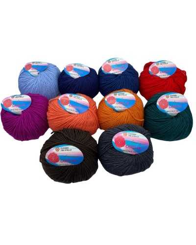 Wool camellia three stars heavenly solid ball of 50 grams
