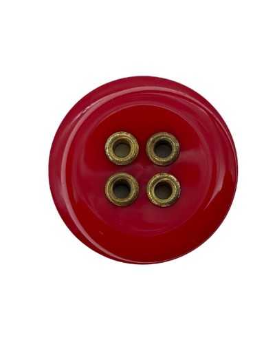 Boton Interno Poliester Dorado x Capa 28 Mm