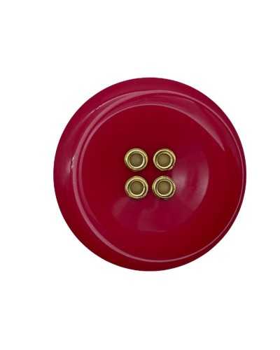 Bottone Poliestere 4 Buchi Oro x Giacca 33 Mm