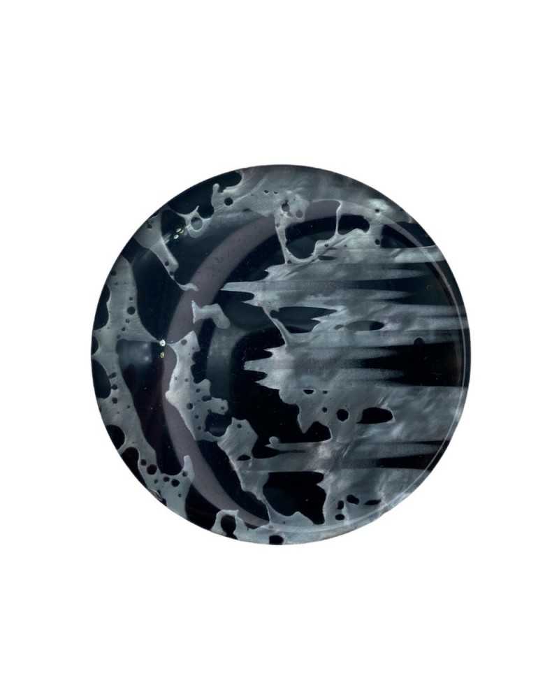 Fashion Jewel Button Elegant Flat Worked 45 Mm