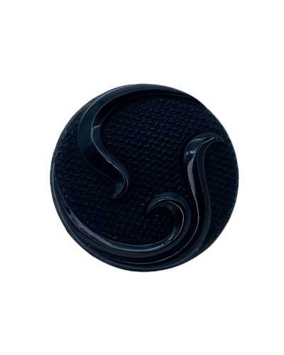 Abgerundeter, bearbeiteter Harzknopfschaft, 28 mm