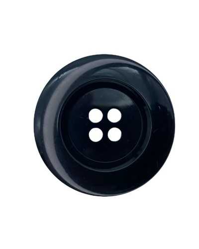 Button 4 Holes Round Flat Glossy Mother of Pearl Effect 23 Mm