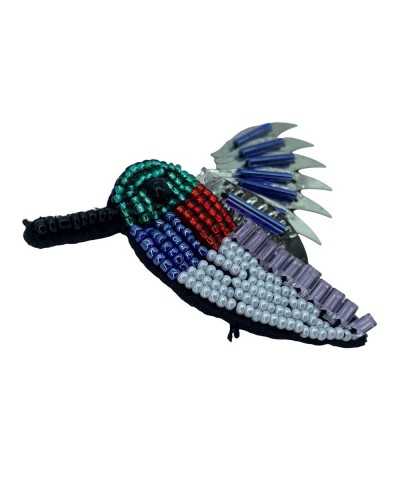 Sewable Application Bird Hummingbird Beads Sewn Sequins 5x7 Cm