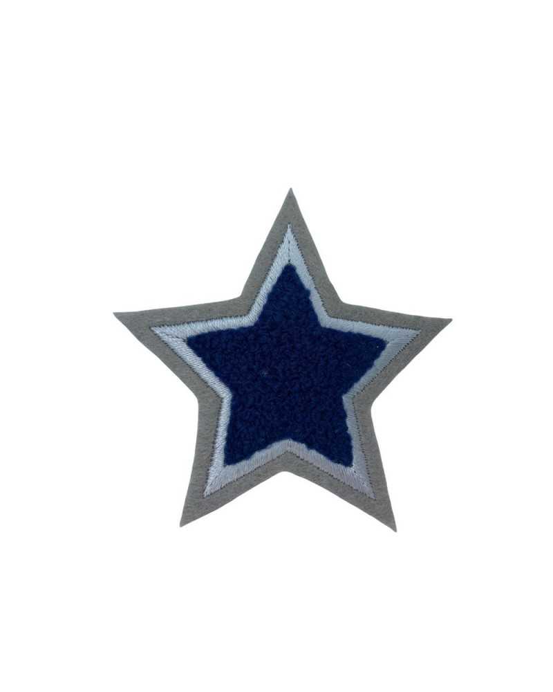 Star Thermoadhesive Patch Application Embroidery Wool Sponge Cm 7x7