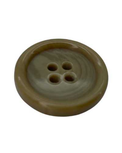 10 Pz Bottone Piccolo Piatto Polsi 4 Buchi Resina Lucido15 Mm