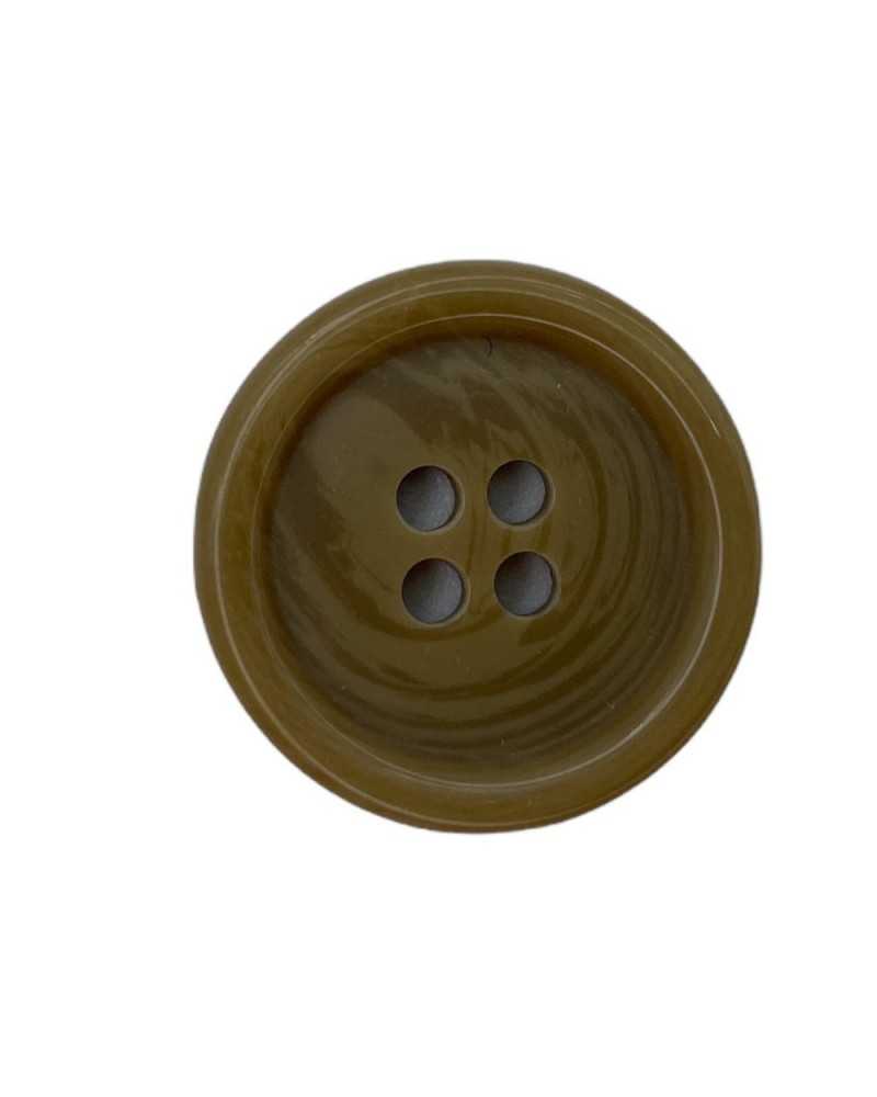 10 Stück kleine Manschetten mit flachen Knöpfen, 4 Löcher, glänzendes Harz, 15 mm