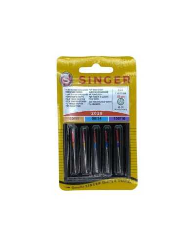Singer Sewing Machine Needles 2020 822 Cotton Fabrics 130/705H