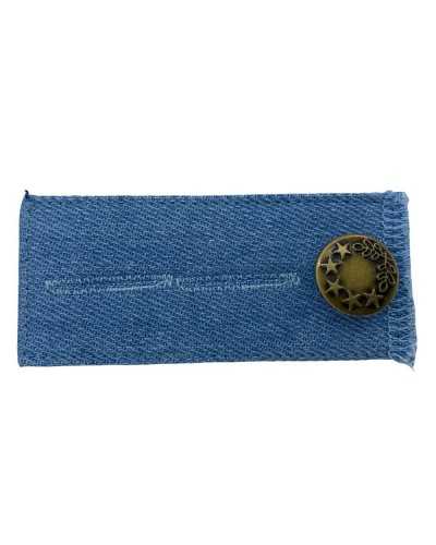 Expansor Pantalón Jeans Botón Acero Marbet 35x70 Mm