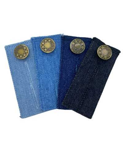 Bouton Jean Stretch Acier Marbet 35x70 Mm