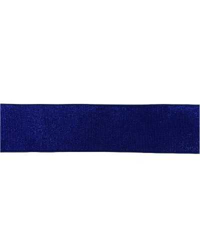 Pasamanería Cinta Lurex Dorada Elástica Alta 4 Cm