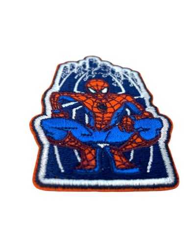 Aplicación Parche Spiderman Spider-Man Bordado Termoadhesivo 8x5 Cm