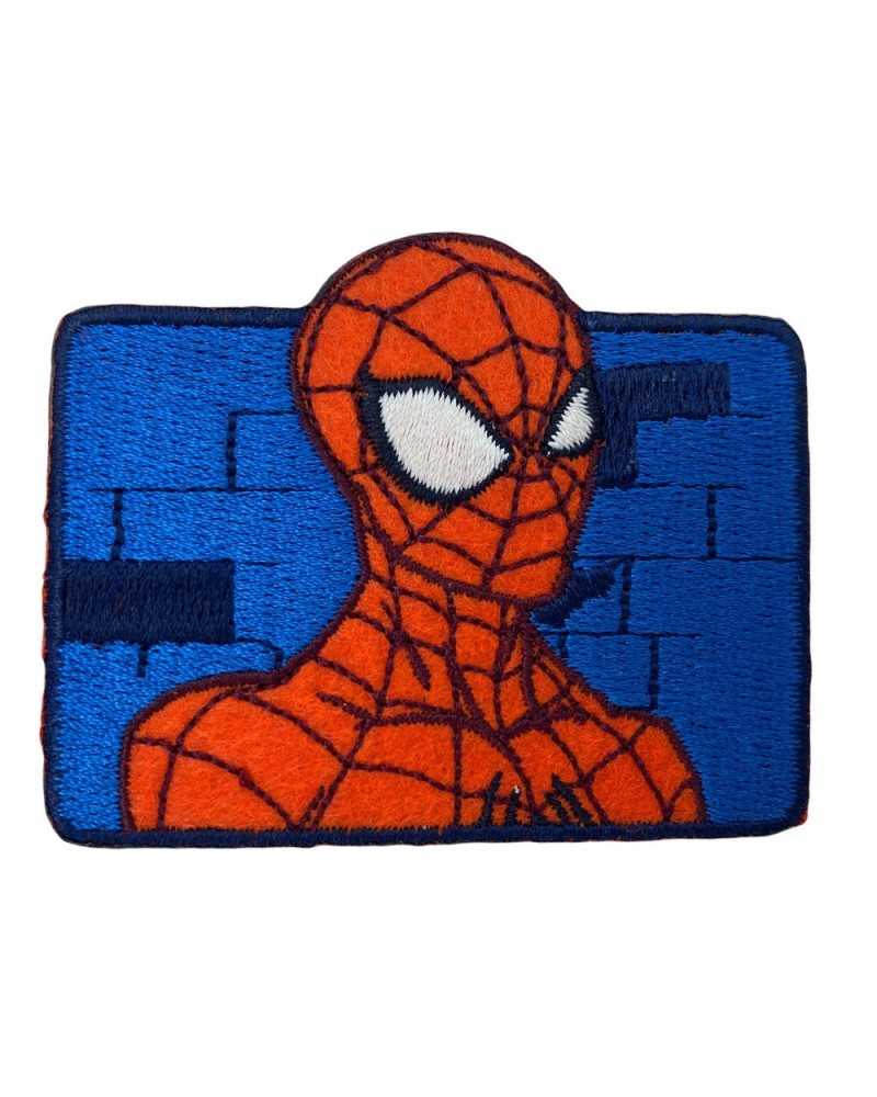 Application Ecusson Broderie Thermocollante Spiderman Spider-Man 6.5x5 Cm