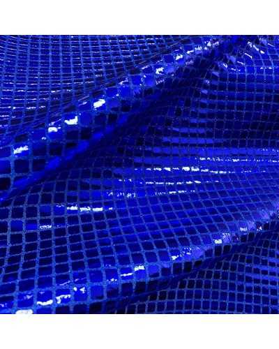 50 Cm Sequin Fabric Square Mother Of Pearl Lamè Lurex Semielastic 1 Meter High