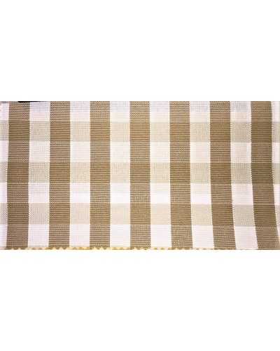 50 cm Tissu déperlant teint en fil à carreaux 2x2 cm hauteur 140 cm