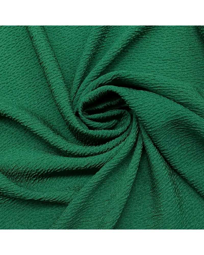 Elastic brocade fabric model scales worked green 130 cm high