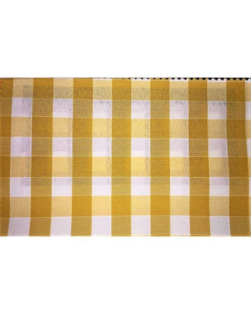 50 cm Yarn-dyed water repellent fabric with 2x2 cm checks 140 cm high