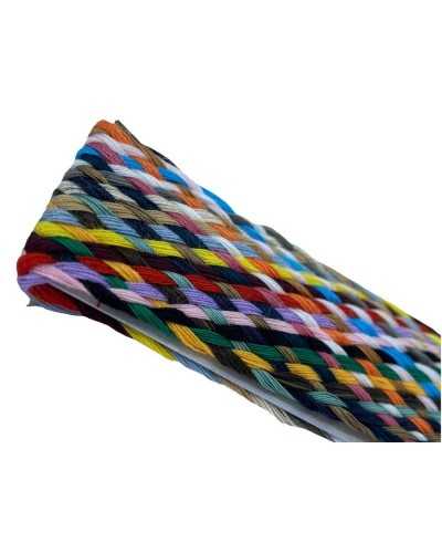 Mehrfarbiger synthetischer Polyester-Ausbesserungsfaden zum Selbermachen