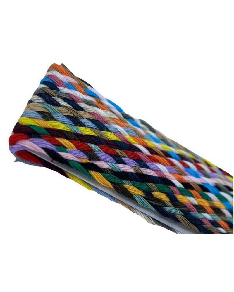 Mehrfarbiger synthetischer Polyester-Ausbesserungsfaden zum Selbermachen