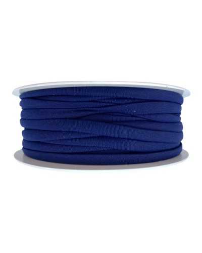Trimmings Ibiza Tubular Webbing Seaside genähtes elastisches Band Lycra einfarbig hoch 5 mm