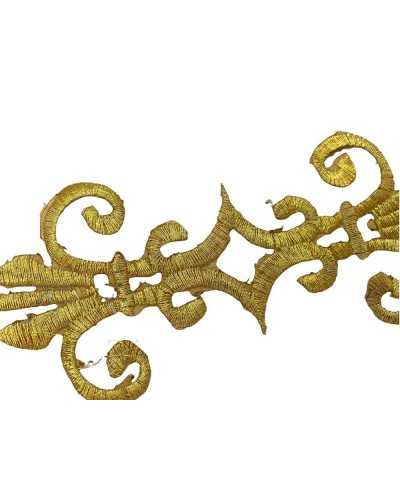 Aplicación Termoadhesivo Lurex Bordado Sagrado 17x5,5 Cm
