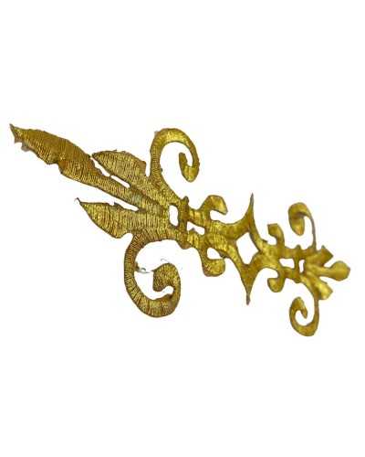 Lurex Thermoadhesive Application Sacred Embroidery 17x5,5 Cm