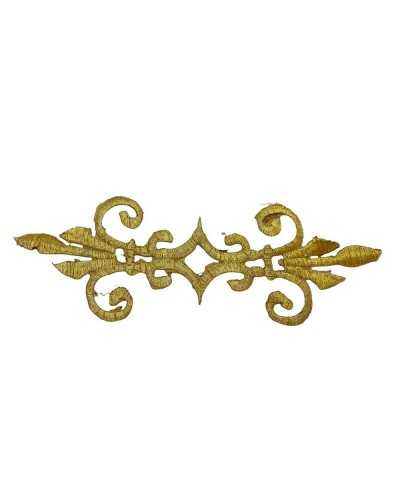 Aplicación Termoadhesivo Lurex Bordado Sagrado 17x5,5 Cm