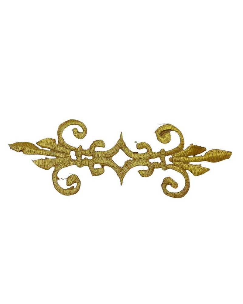 Lurex Thermoadhesive Application Sacred Embroidery 17x5,5 Cm