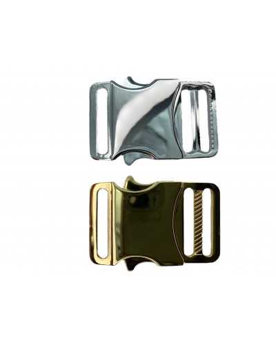 Hook Buckle Snap Metal Polished Steel 3 Cm High