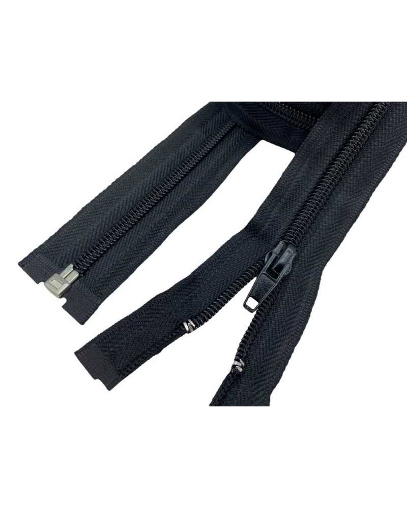 Chaine Zippée Spirale 6 Divisibles 1 Curseur Métal 30 Cm
