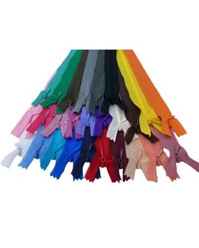 Zipper Zip Closure Invisible Fixed Metal Cursor 40 Cm Long